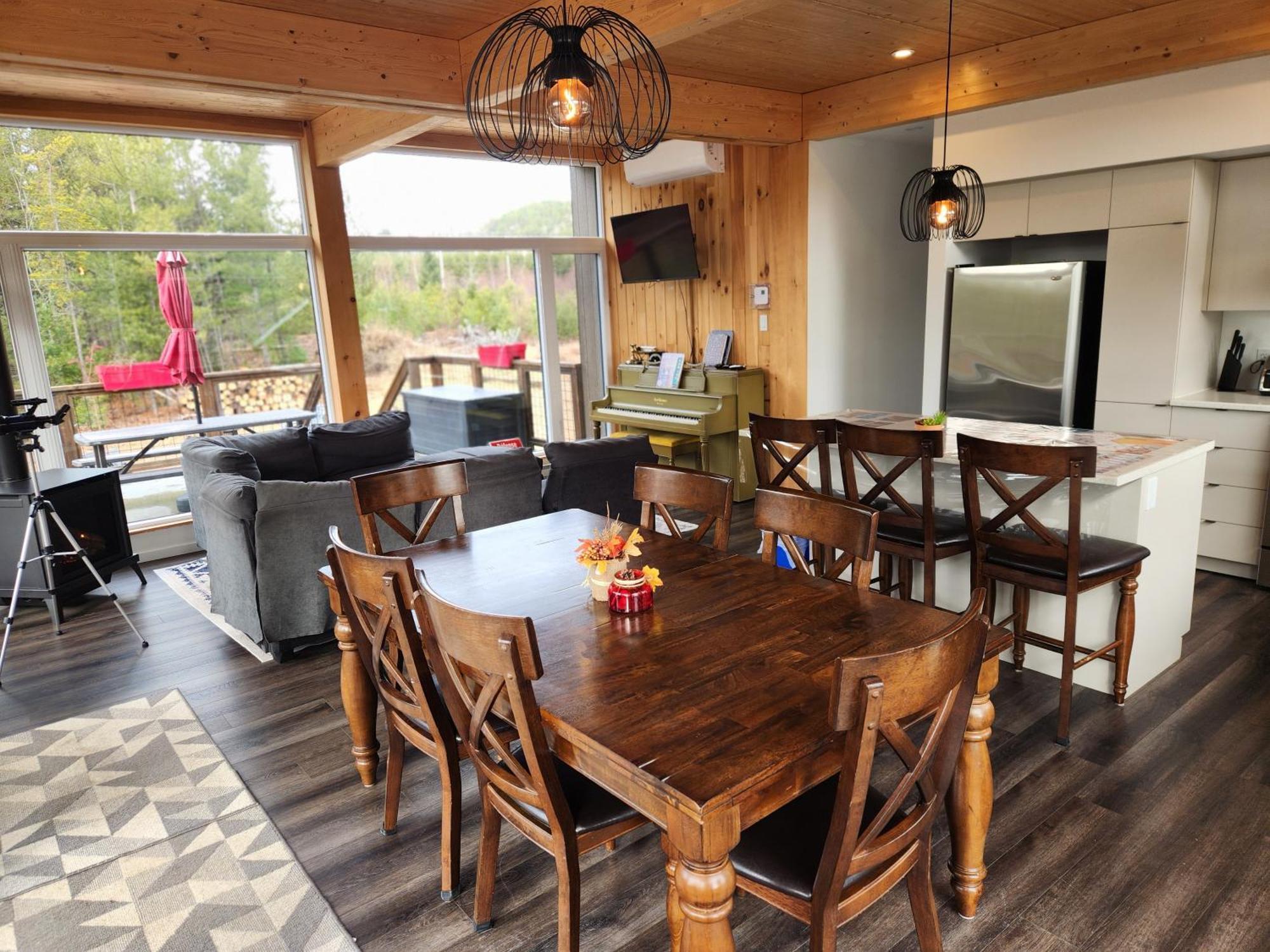 Les Chalets Double K # 2 Saint-Alexis-des-Monts Buitenkant foto